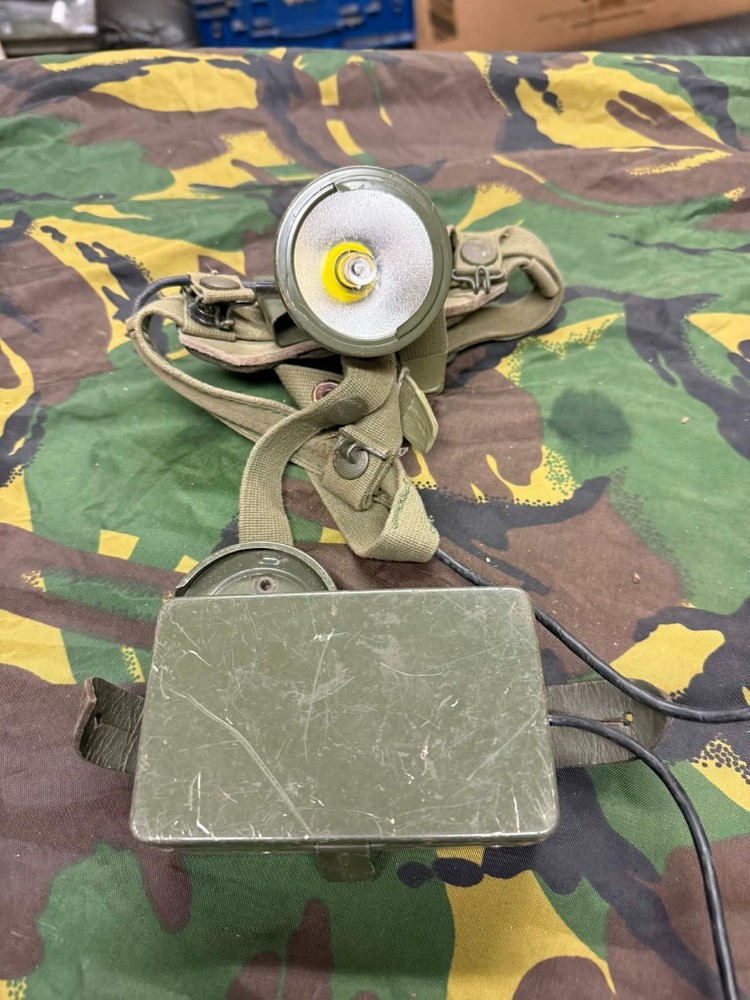 MILITARY HEAD TORCH BRITISH, BAOR, COLD WAR, REF B