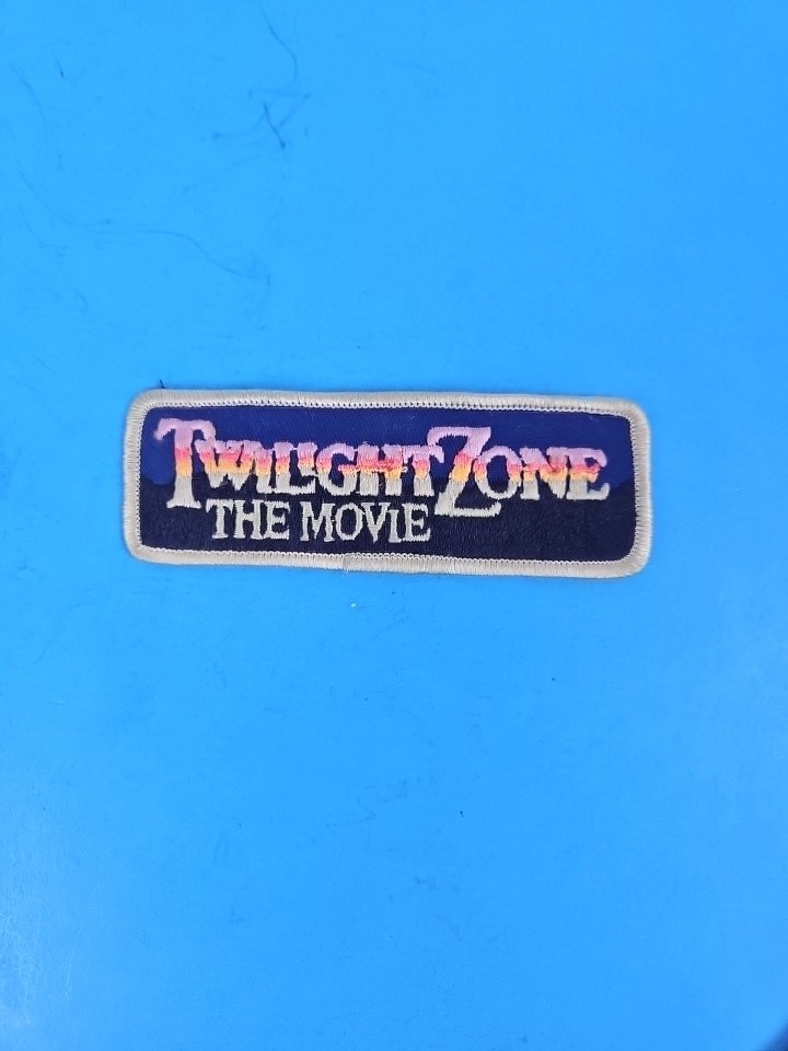 Vintage Twilight Zone The Movie Embroidered Rectangular Patch 5” x 1.75”