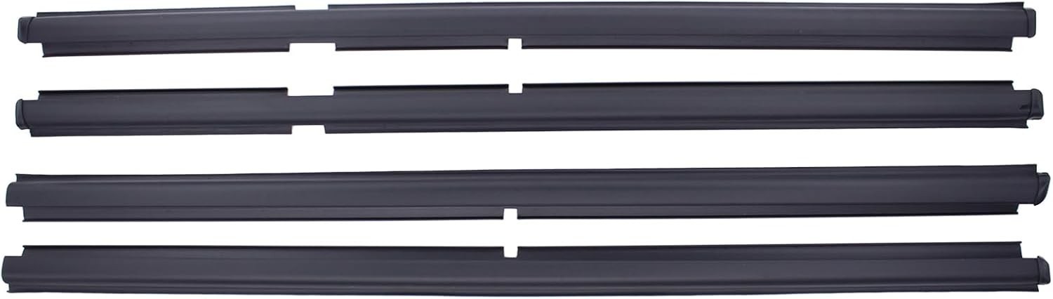 ApplianPar Window Sweep Outer Weatherstrip Trim Molding Kit for Jeep Grand Chero