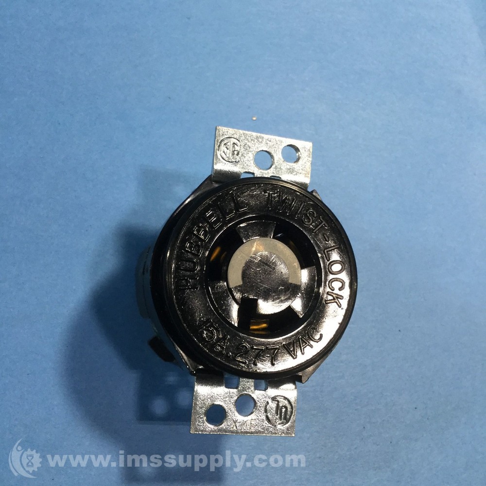 Hubbell HBL4763 Locking Receptacle FNIP