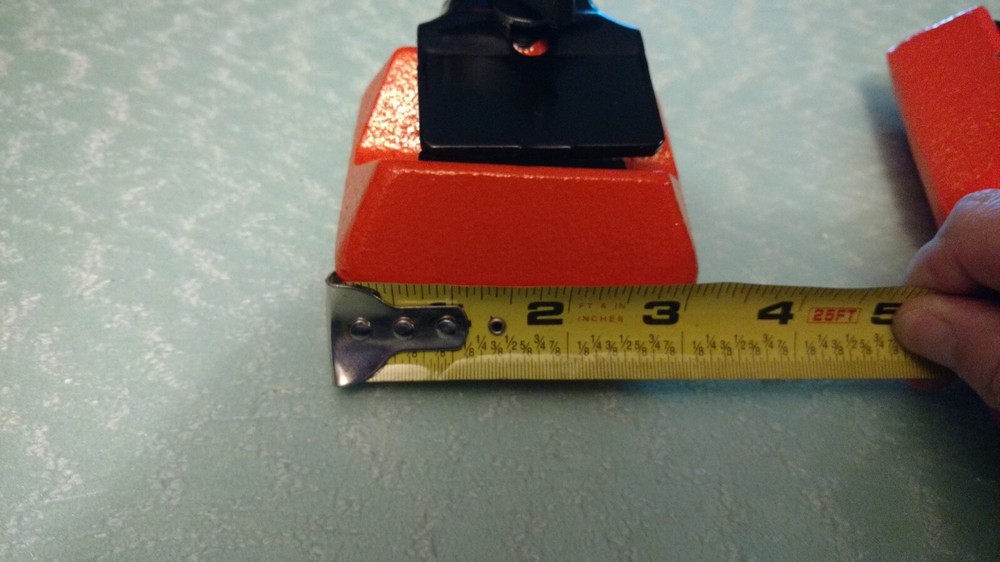 2 weighted clamps. 3 lbs each