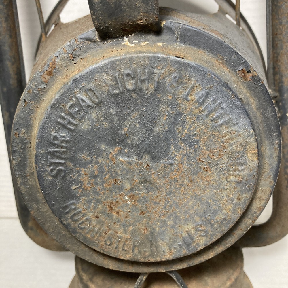 Star Head Light And Lantern Co Inspection Railroad Lantern