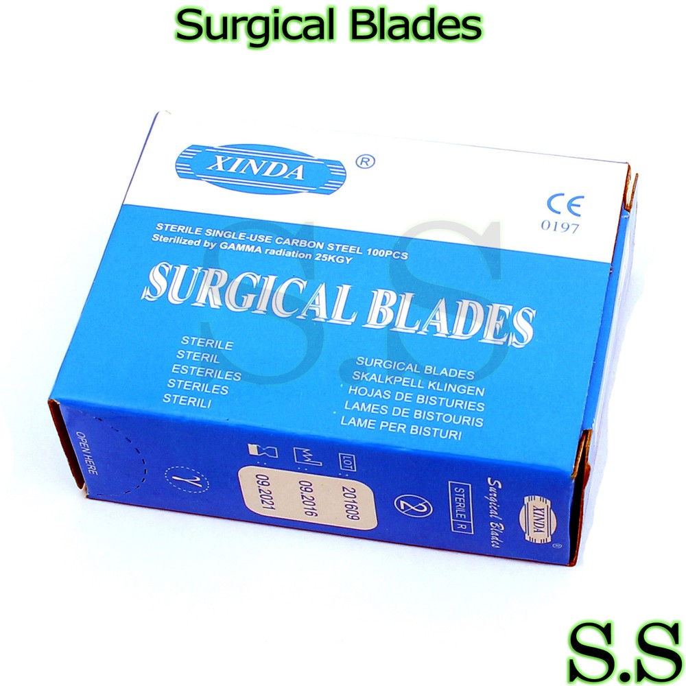100 Scalpel Blades #23, Dermal Surgical Instruments