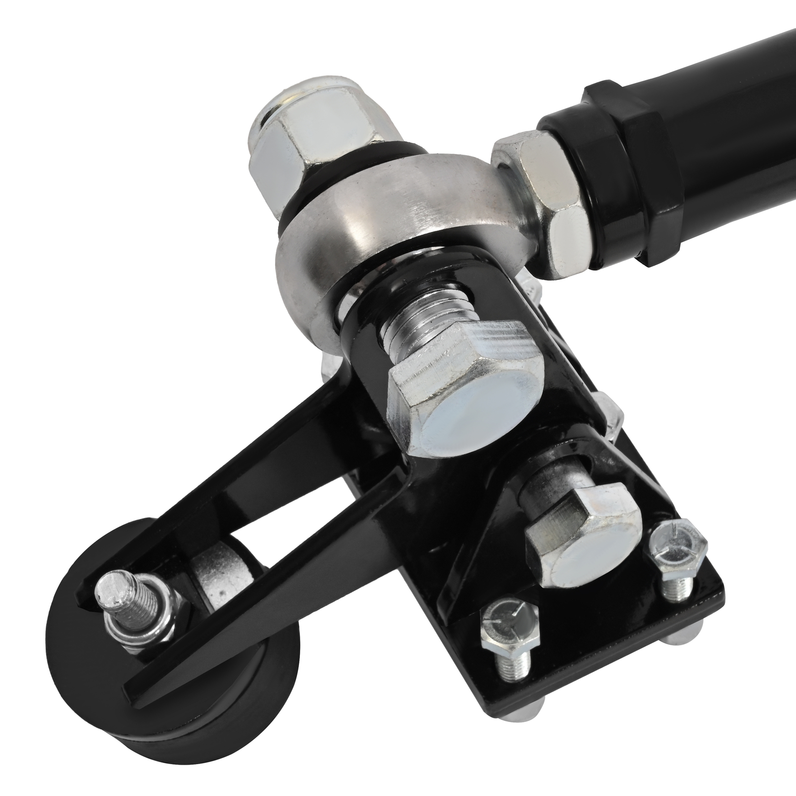 Black Truck Traction Bars For Chevy Silverado/GMC Sierra 1500 1988-2024