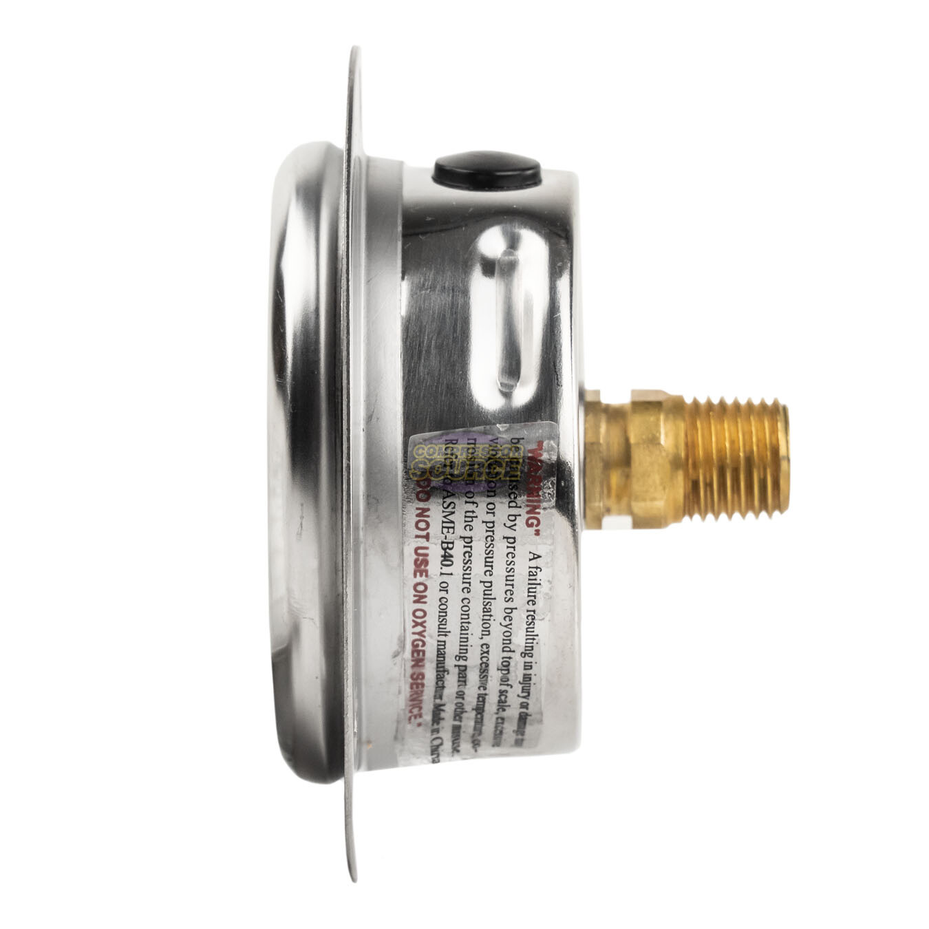 2.5" Liquid Filled Pressure Gauge 0-5000 PSI 1/4" NPT CBM Panel Flush Mount