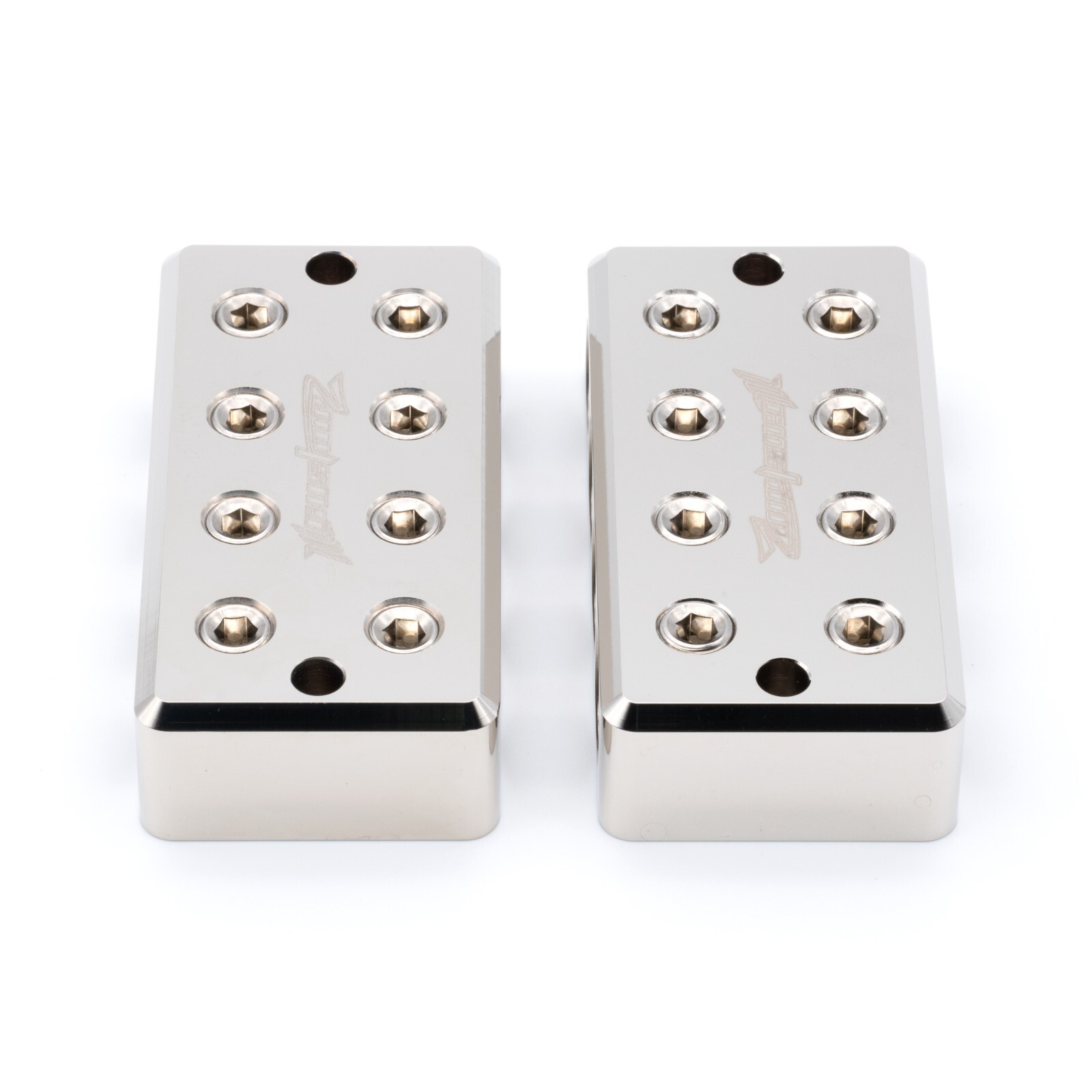 Pair ILL Customz 4 IN 4 OUT 1/0 AWG 0 Gauge Power and Ground Distribution Blocks