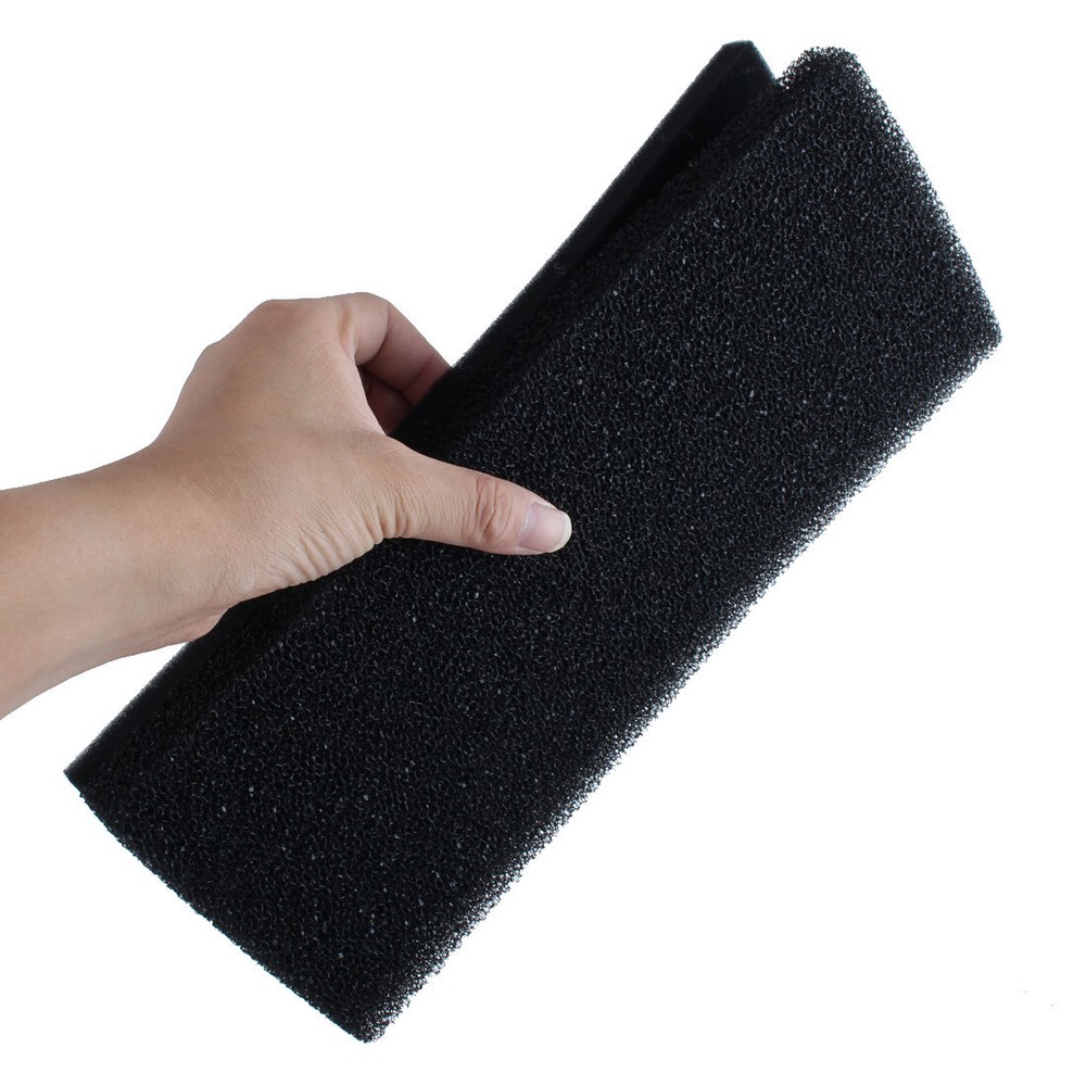 2pcs Absorbent Sponge Filter Accessory Black for Aquarium Fish Tank