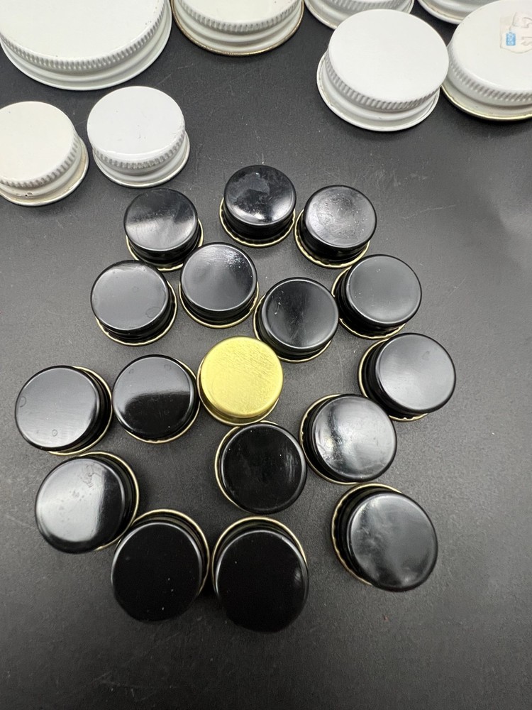 Vintage Metal Screw-on Caps-Various Sizes