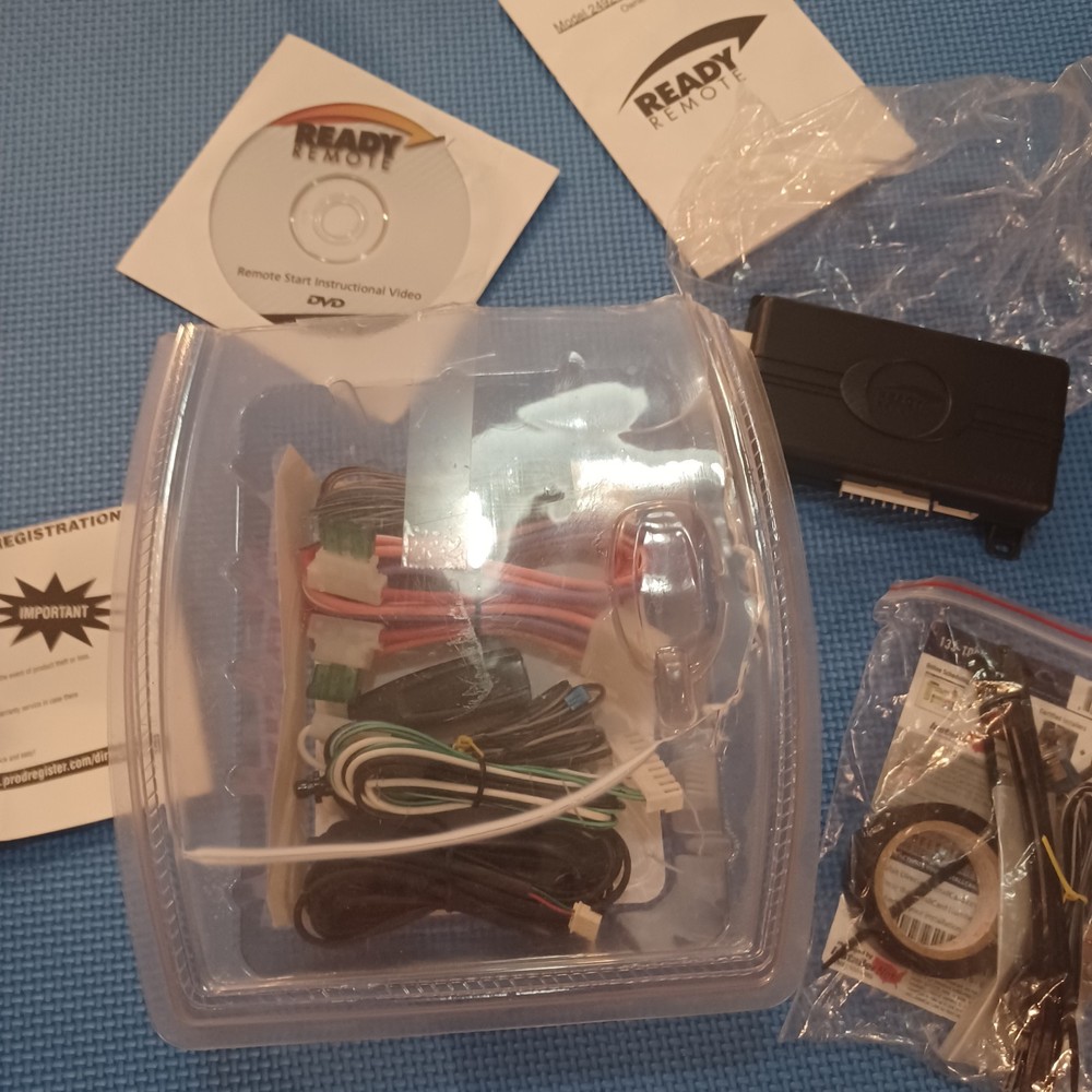 READY REMOTE START Car Remote Start System Model 24921 DIY