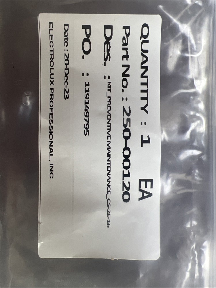 Crathco Preventive Maintenance Kit CS- 250-00120