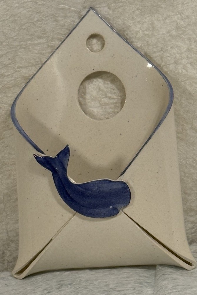Paula Johansson Ceramic Wall Pocket Nautical