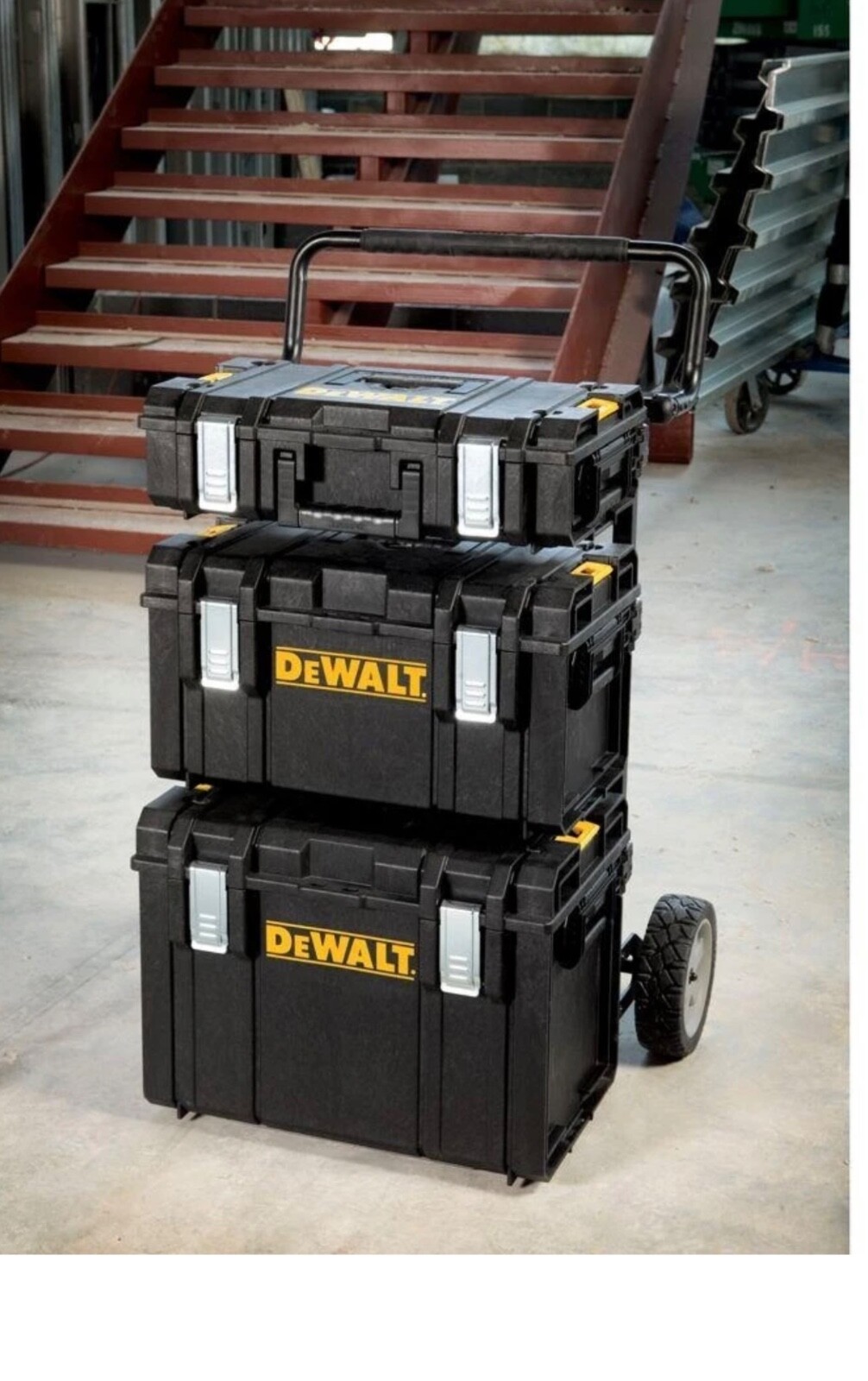 DeWALT DWST08210 TOUGHSYSTEM DS L-Cart Tool Box Case Carrier