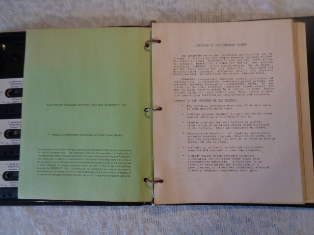 TRS 80 Models I and III Assembly Language Programming Remassem Second Edition