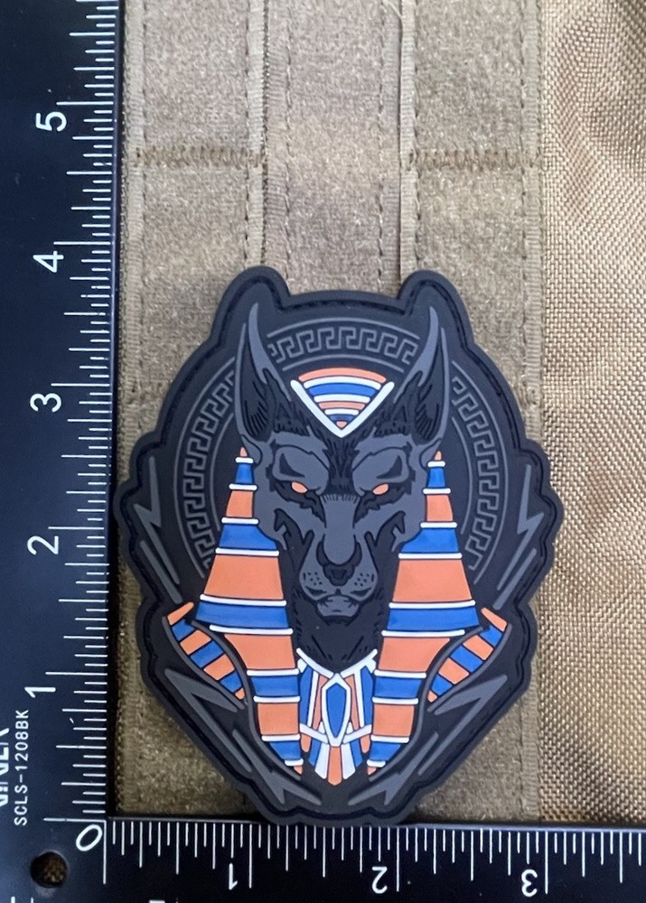 Tactical PVC Patch - Anubis Patch - Morale Egyptian Pharaoh