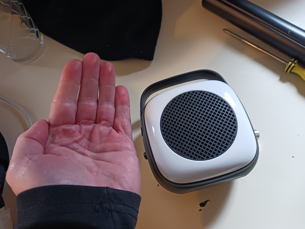 FM sweeping Ghost Box With Adjustable Speed, BT, Fully Rechargeable.