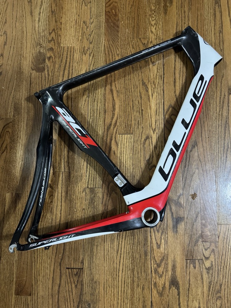 2012 Blue AC1-SL Aero frameset - damaged