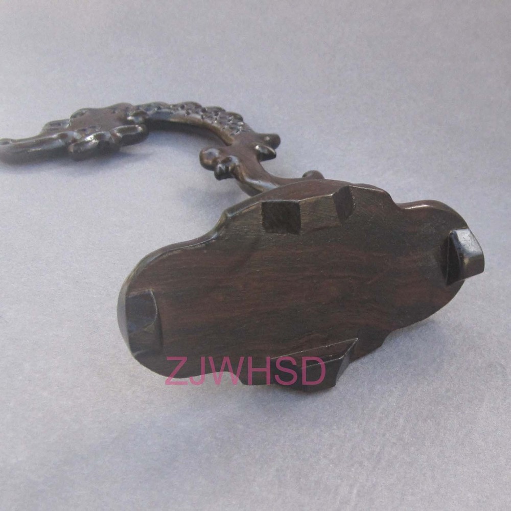 Solid Rosewood Pocket Watch Display / Medal Holder Stand