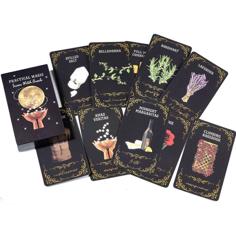 Practical Magic Oracle Cards Tarot Card Decks for Beginners Professionals