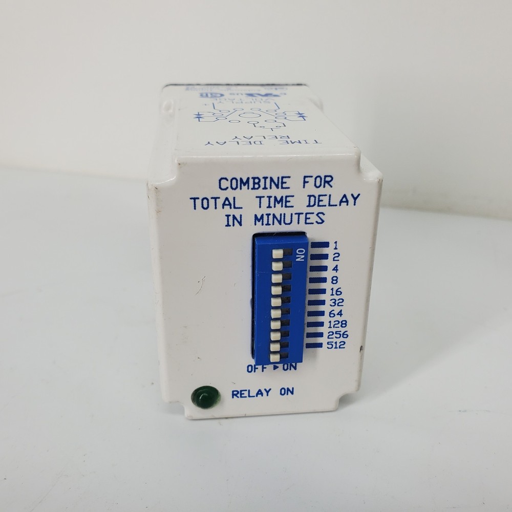 ATC 654AQ4B Time Delay Relay 1-1023MIN Automatic Timing & Controls Single Shot