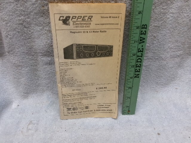 ** Vintage - COPPER ELECTRONICS CATALOG - Volume 46 -- 69 pages - NICE!