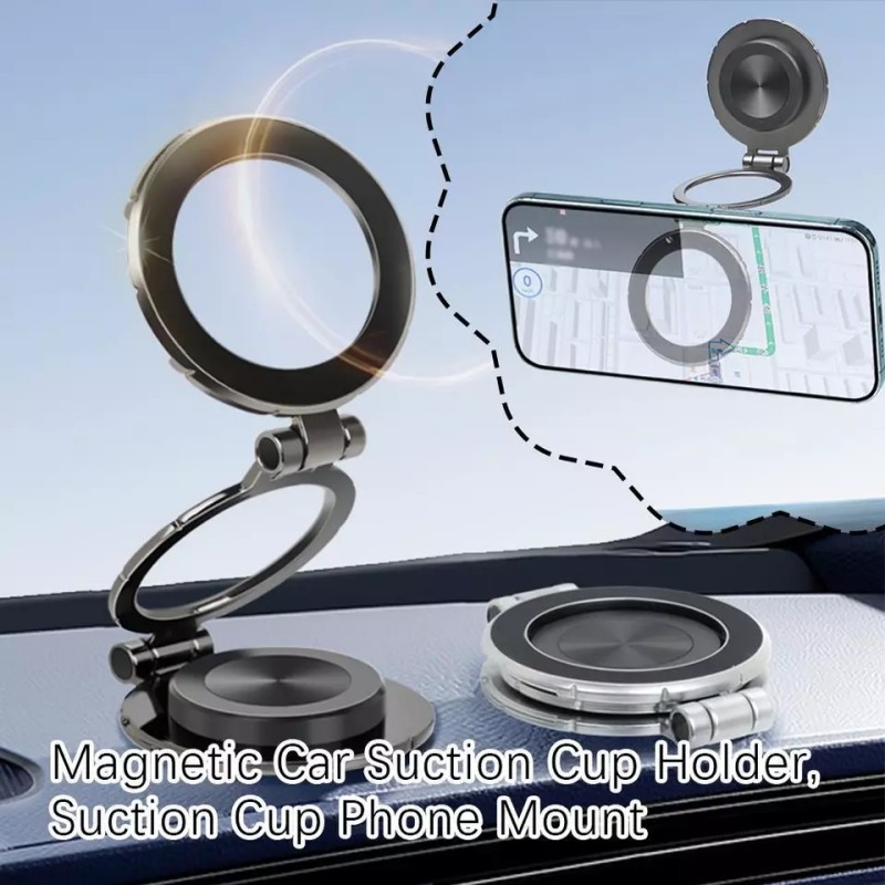Universal Adjustable Magnetic Car Mount Holder for Cell Phone iPhone Samung