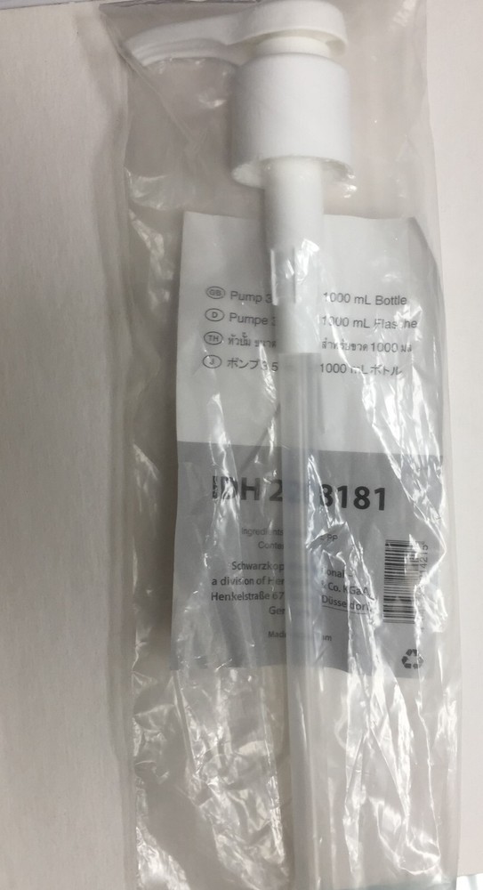 Schwarzkopf Liter Pump - White