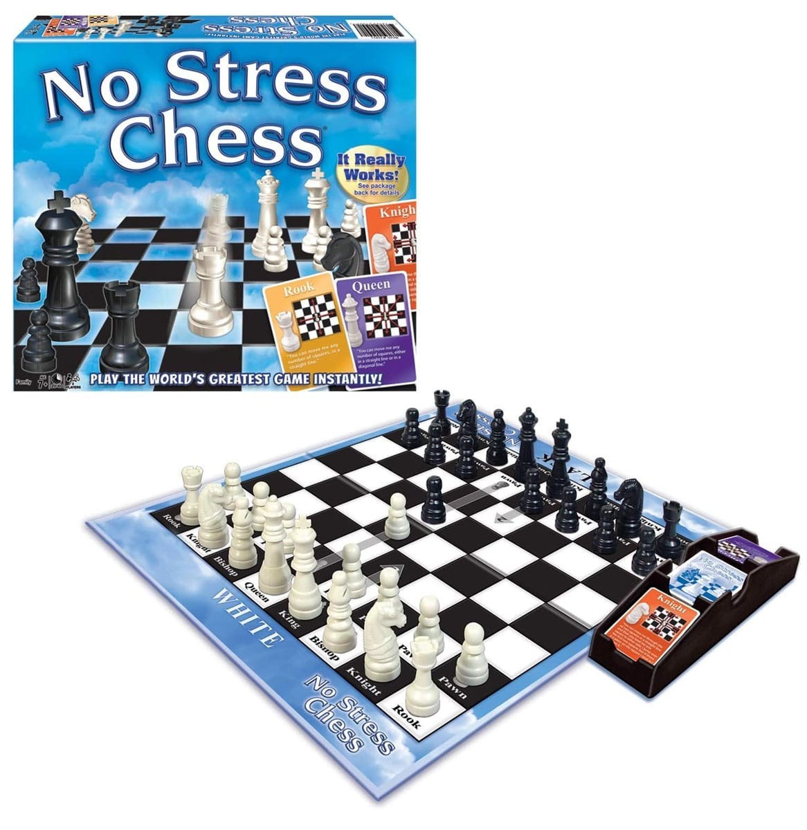 No Stress Chess game, NEW, by Winning Moves, teach, learn to play chess