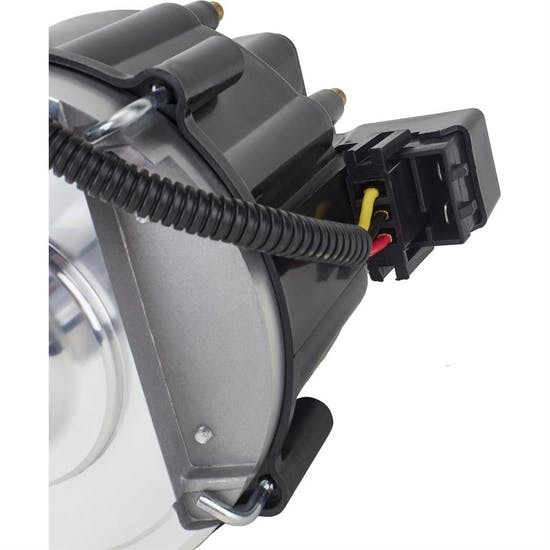 HEI Distributor, Black, Fits Chrysler 318/360