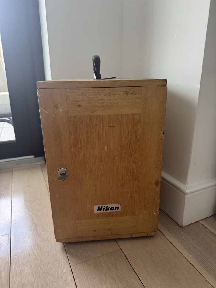 Vintage Nikon Binocular Microscope