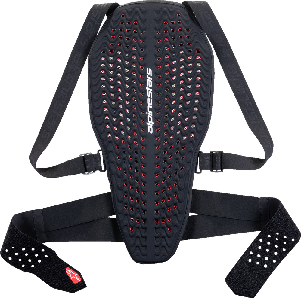 ALPINESTARS Nucleon Plasma Back Protector - Black/White/Red - For XL