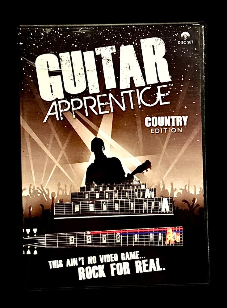Guitar Apprentice: Country: 3xDVDs