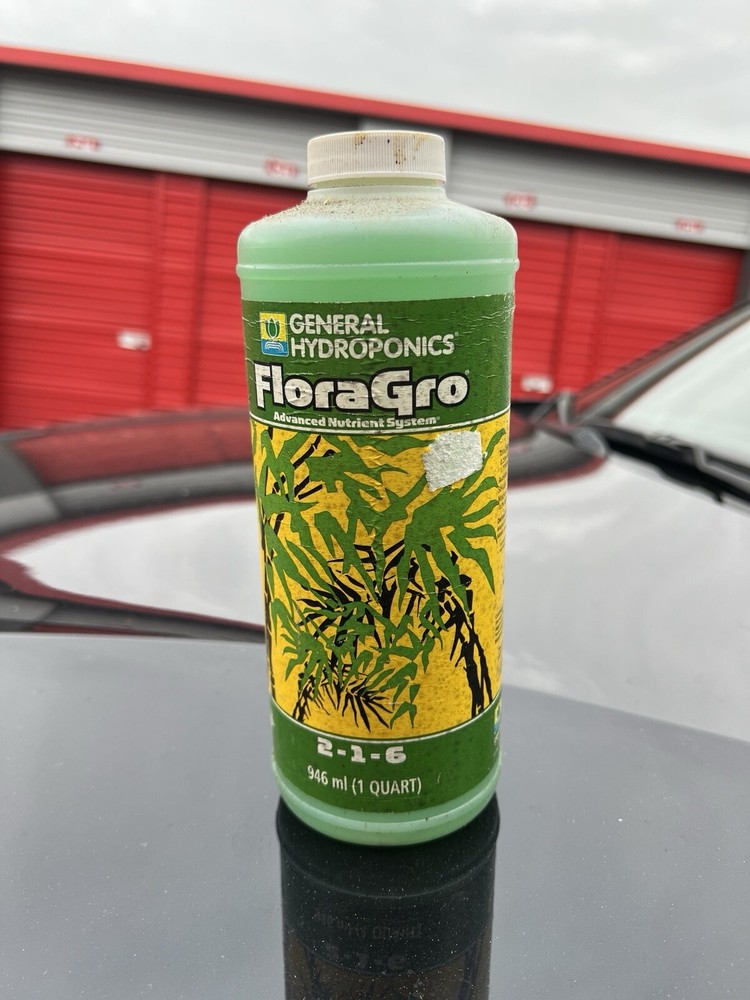 General Hydroponics FloraGro, 1-Quart 2-1-6