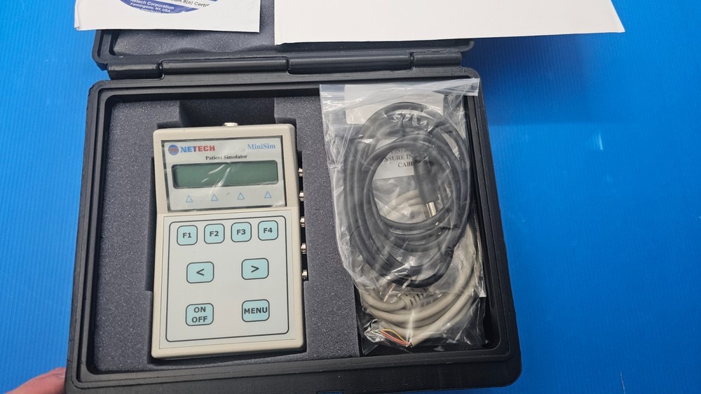 Netech Corp. MiniSim Patient ECG Arrhythmia Advanced Parameter Simulator