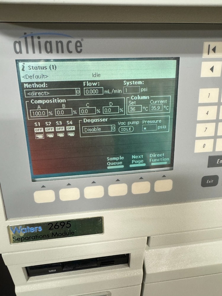 Waters 2695 Separations Module 996 Detector HPLC System #18114
