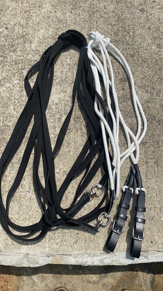 Leaders Training System For Horse, Training Surcingle, Lines And Training Aid