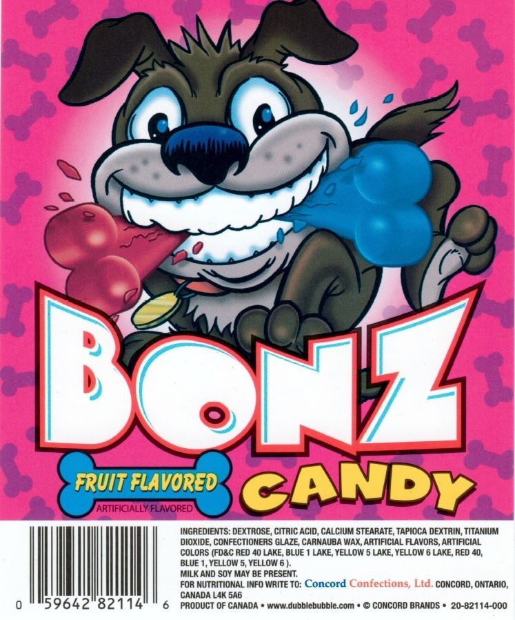 Bonz Bone Shaped Candy 2 LBS