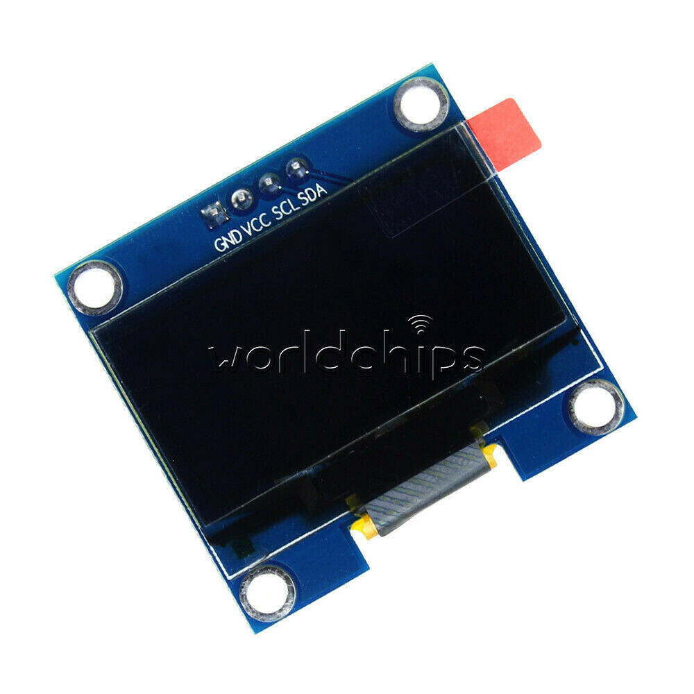 1.3" White/Blue IIC I2C Interface OLED LCD Display Module 3.3-5V For Arduino