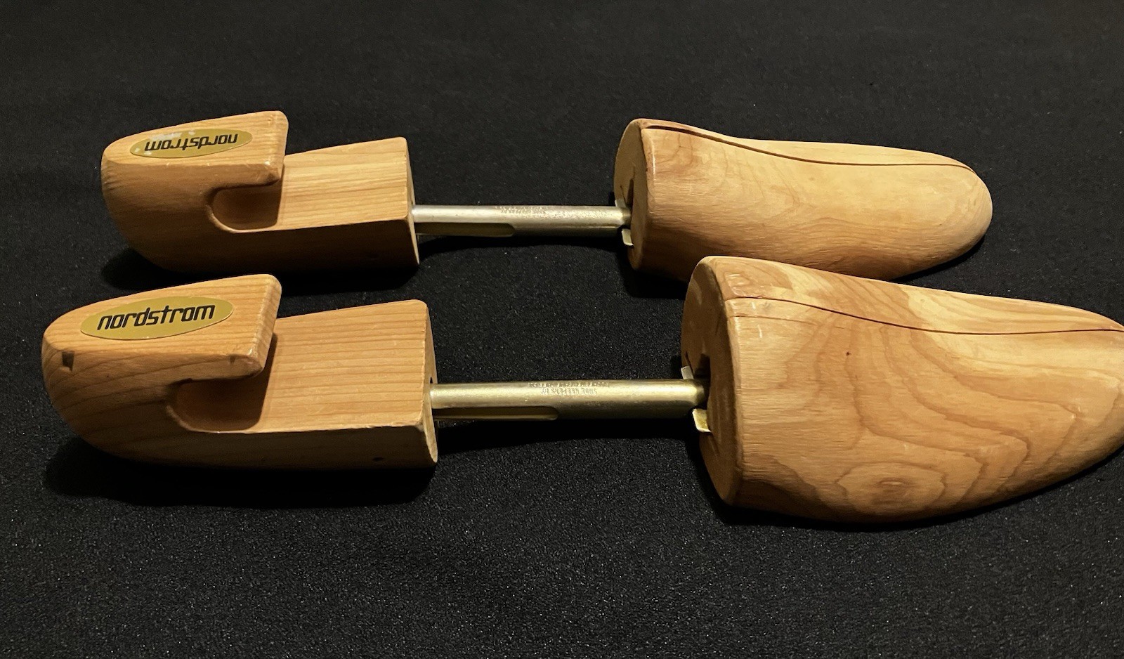 Lot 3 Pairs Cedar Shoe Trees Cedar Wood Adjustable Men Large Nordstrom