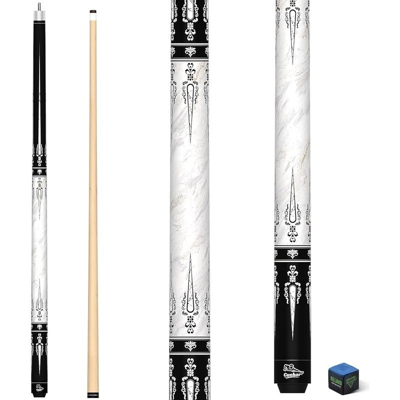 Billiard Starter Kit Pool Cue 58 Inch Professional Chalk Durable Performance New