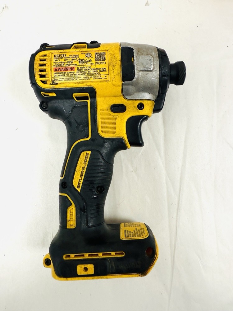 DEWALT DCF787 20V Cordless Impact Driver - Tool Only