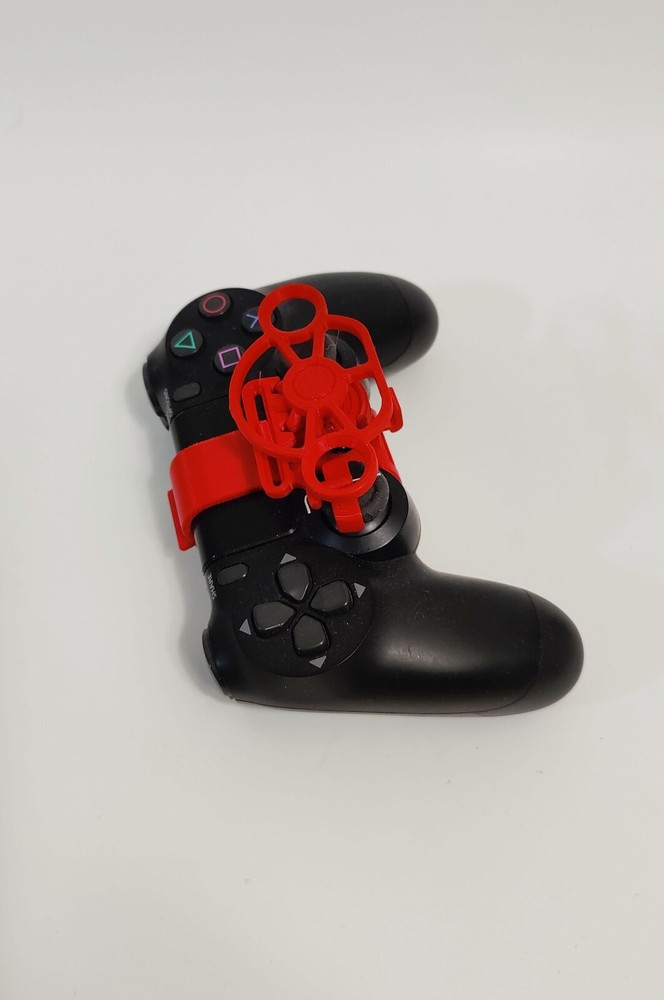 3D Printed PS4 Controller Mini Steering Wheel for Racing Driving Game