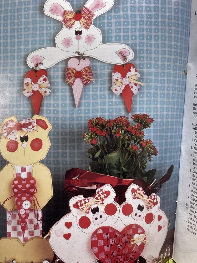 Vintage Decorative Painting Patterns Patchwork Hearts and Eggs Lisa Williams