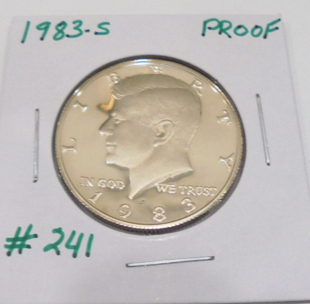 Nice 1983 s Proof Kennedy Half Dollar, # 241