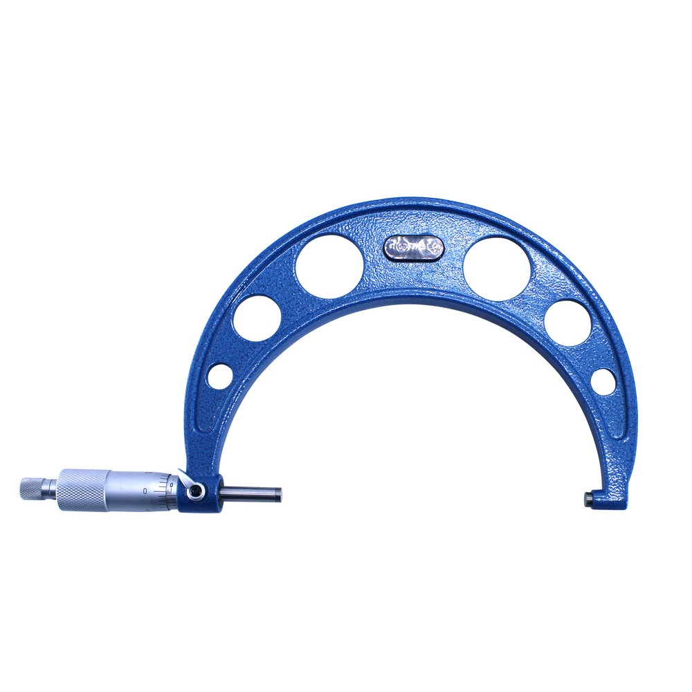 HFS(R) 5-6"x0.0001" Solid Metal Frame Outside Micrometer(Plastic Case)