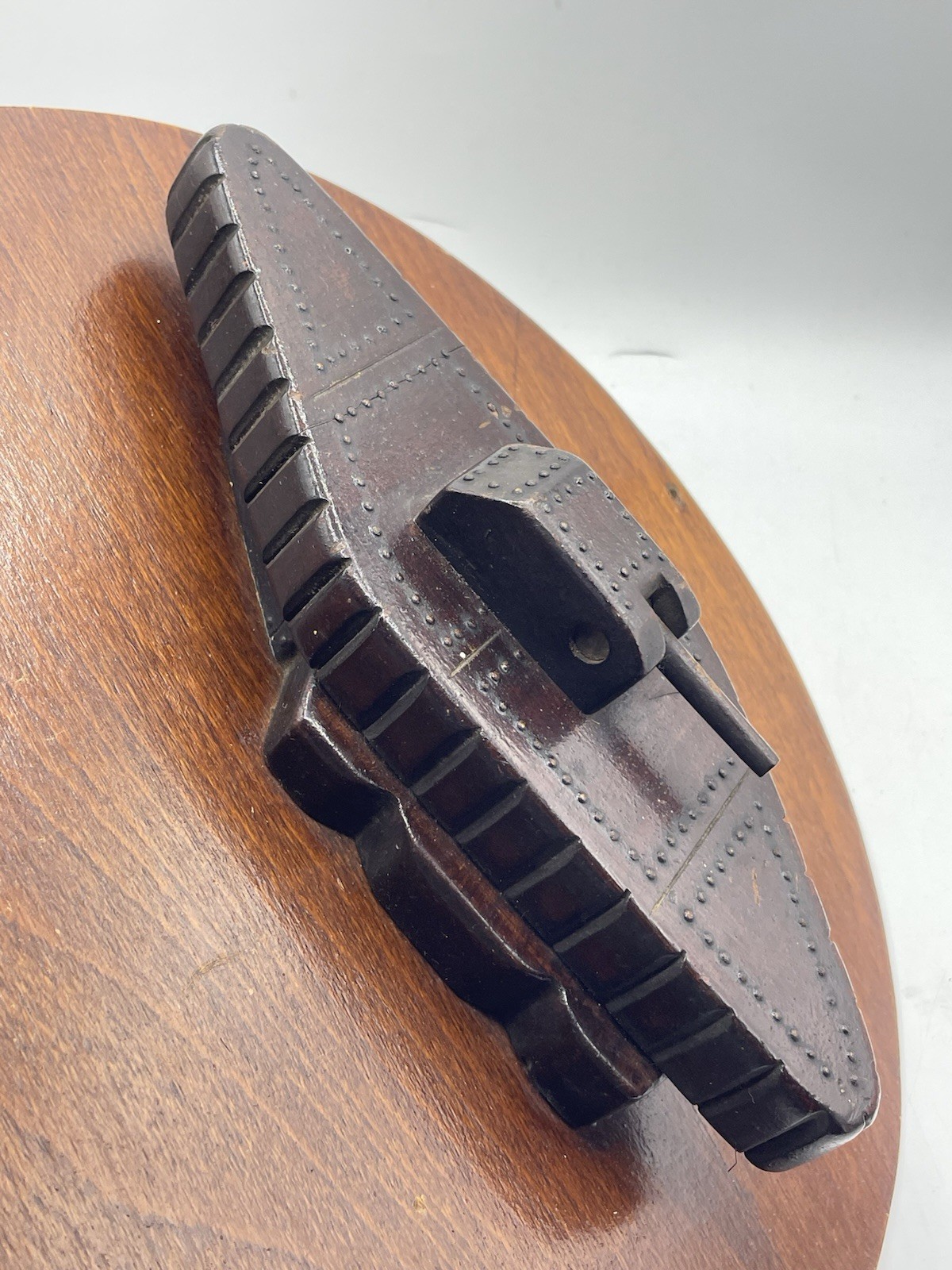 WW1 Period British Heavy Tank Mark 1 Scratch Build Wall Hanger