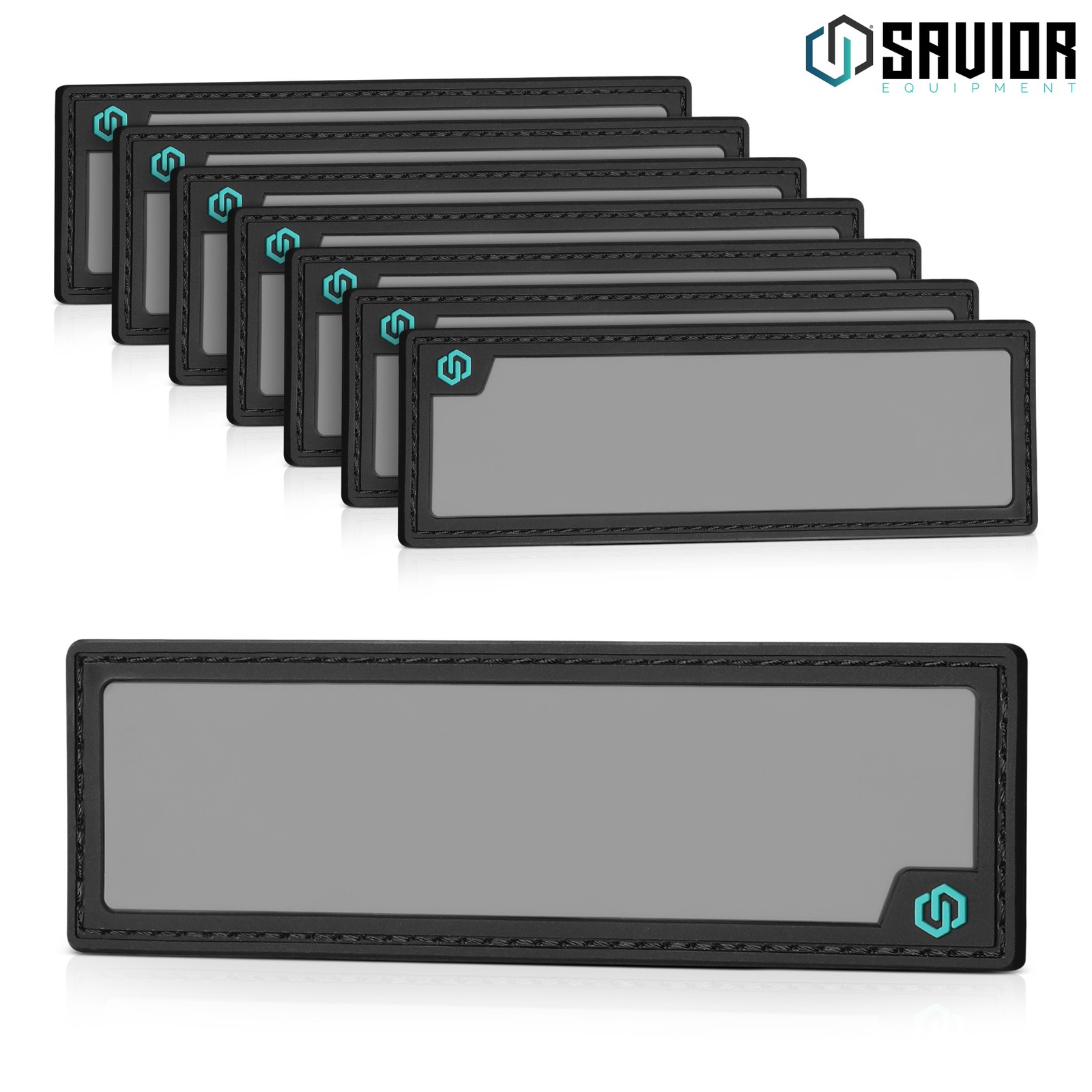 [Hook Back Panel] 8x Writable ID Patches Attach to Backpack Storage Oganizer Tag