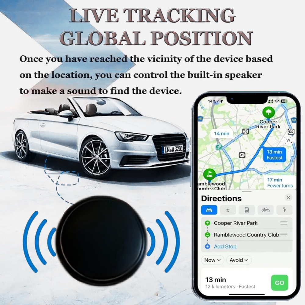 Original GPS UK Registered Car Tracker Portable Magnetic Vehicle Devic Wireless