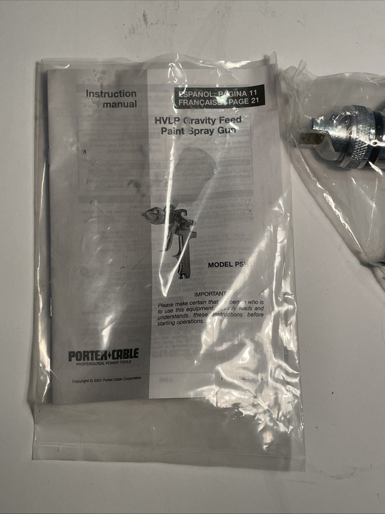 Porter Cable Spray Gun PSH1