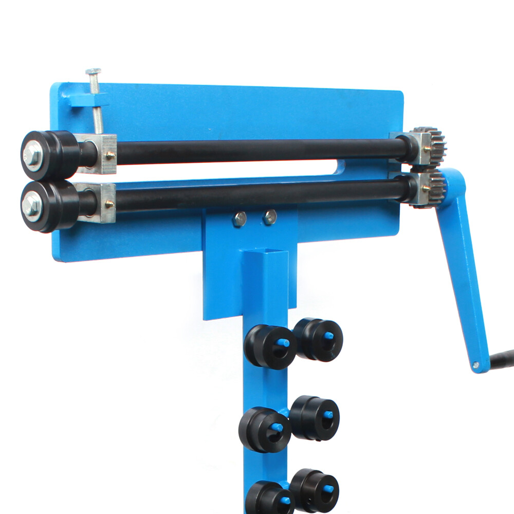 Manual Bead Roller 1.2mm Sheet Metal Bead Roller Bending Machine with 6 Dies Set