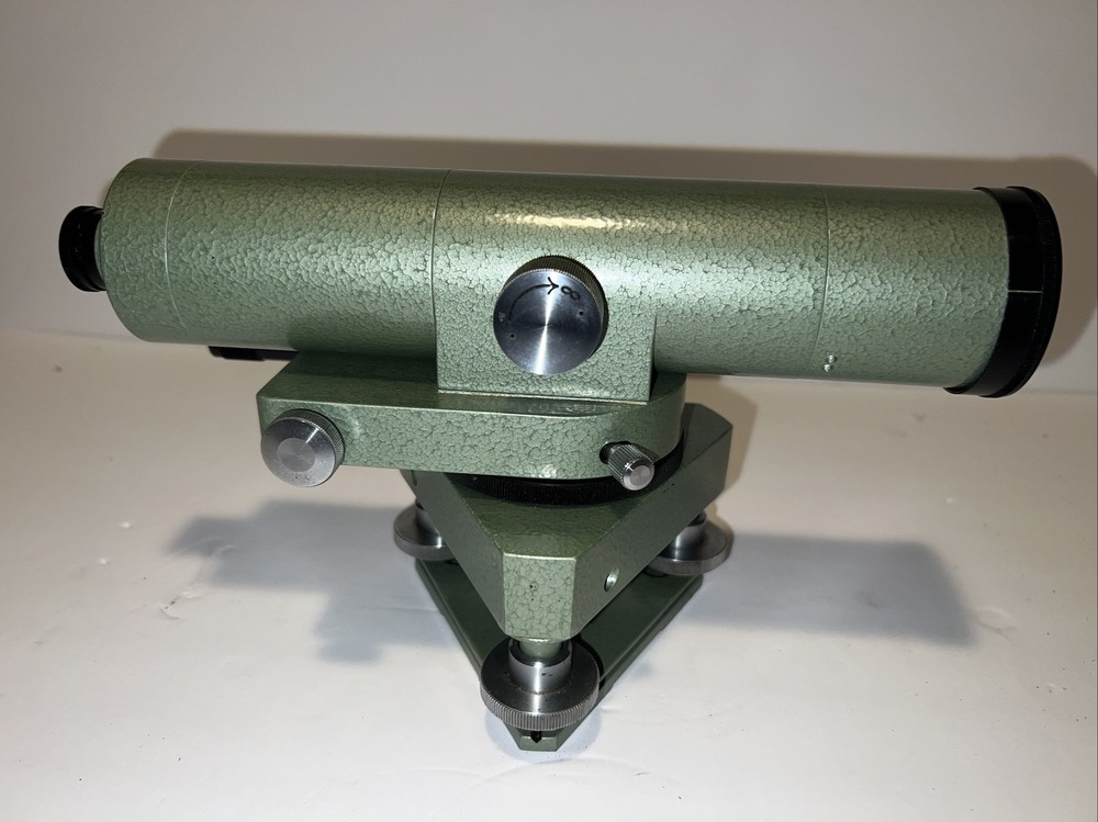 Berger Engineering Instruments Level Survey Model SLX-33 Transit w/ Wood Case